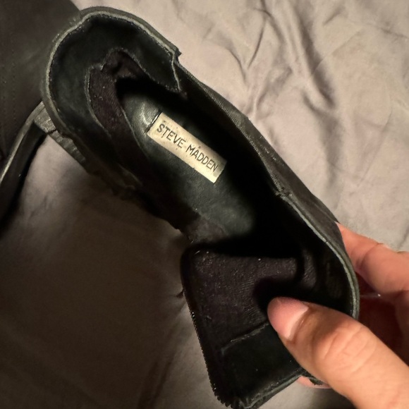 Black Women's Ankle Boots - Picture 3 of 6